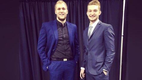 Przemekas Karnowskis ir Domantas Sabonis