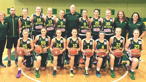 Lietuvos merginų (U-16) krep&scaron;inio rinktinė