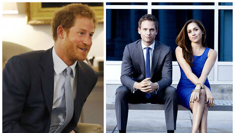 Princas Harry, Patrickas J. Adamsas ir Meghan Markle