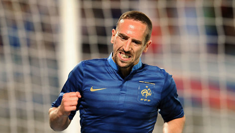 Franckas Ribery pelnė įvartį.