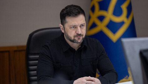 Volodymyras Zelenskis / HANDOUT / AFP