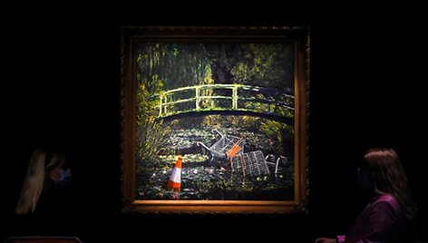 Banksy kūrinys &bdquo;Parodyk man Monet&ldquo; 