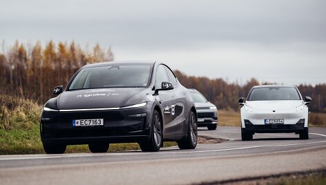 &bdquo;Lietuvos metų automobilis 2026&ldquo; elektromobilių bandymai