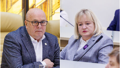 Visvaldas Matijo&scaron;aitis ir Jurgita Kupčinskienė