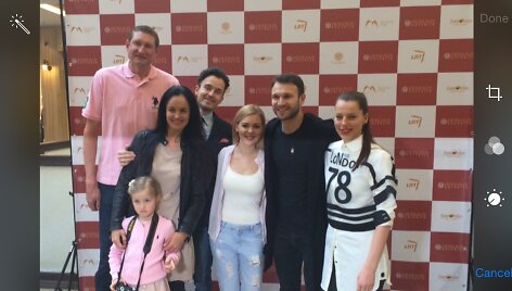 Palaikyti &bdquo;Eurovizijos&ldquo; atstovų atvyko ir Eurelijaus Žukausko &scaron;eima