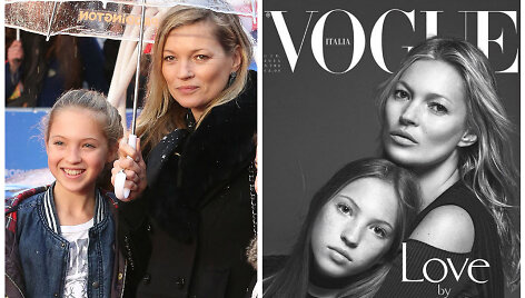 Kate Moss su dukra Lila Grace
