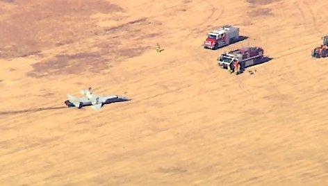 Oklahomoje per dviejų karinių mokomųjų lėktuvų avariją žuvo du žmonės