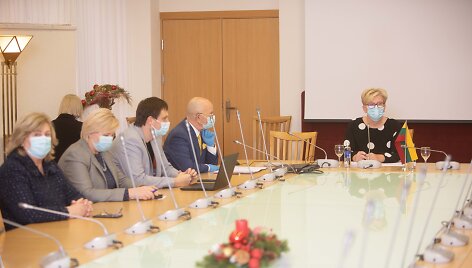 I.&Scaron;imonytė susitiko su Seimo valstiečių frakcijos nariais