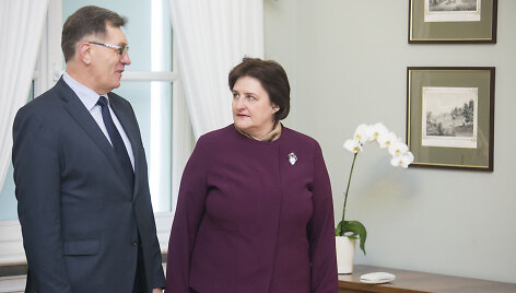 Algirdas Butkevičius ir Loreta Graužinienė