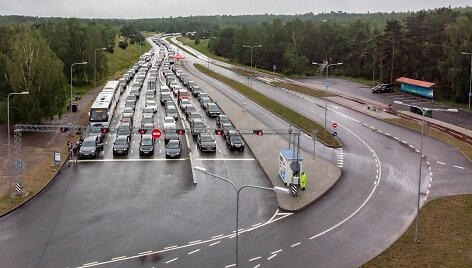 Eilės prie kelto