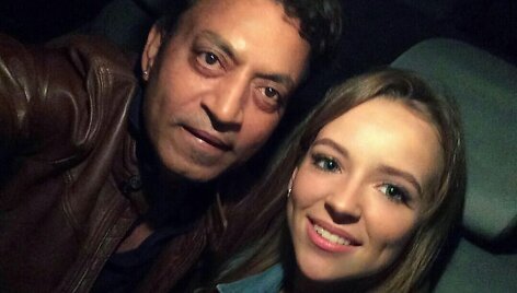 Irrfanas Khanas ir Monika &Scaron;alčiūtė