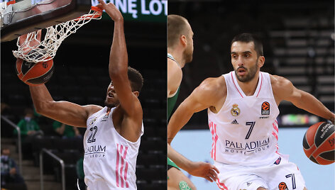 Walteris Tavaresas ir Facundo Campazzo