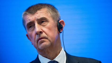 Čekijos premjeras Andrejus Babi&scaron;as