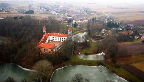 Lietuva iš paukščio skrydžio, Panemunės pilis