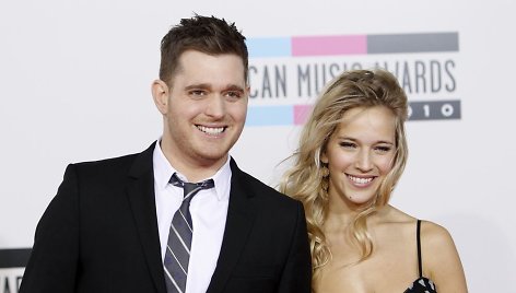 Michaelas Buble su žmona Luisana Lopilato