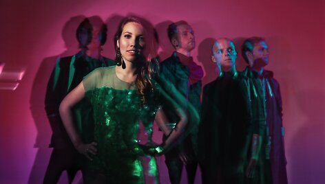  Latvijos indie roko grupė &bdquo;Astro'n'out&ldquo; 