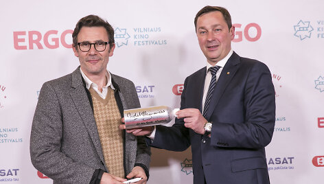 Michelis Hazanavicius ir Artūras Zuokas