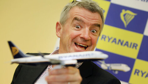 &bdquo;Ryanair&ldquo; vadovas Michaelis O'Leary