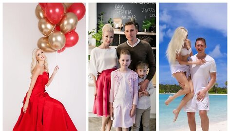 Inga Stumbrienė su &scaron;eima