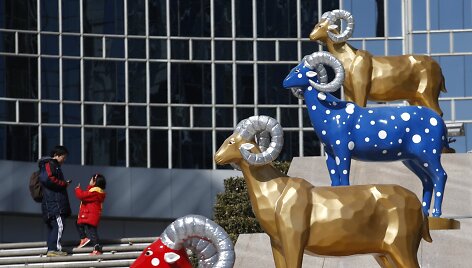 Kinija pasitinka Naujuosius Mėnulio metus