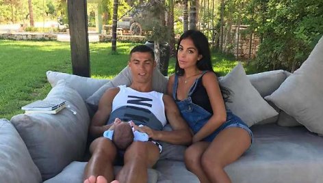 Cristiano Ronaldo ir Georgina Rodriguez