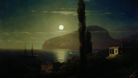 Ivano Aivazovskio tapytas Krymo peizažas