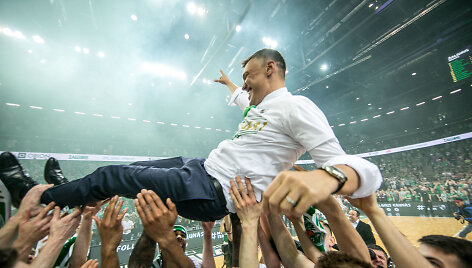 &bdquo;Žalgirio&ldquo; triumfas: žalgiriečių džiaugsmo akimirkos