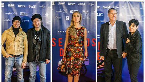 Darius Užkuraitis, Edita Užaitė, Algirdas Kau&scaron;pėdas su žmona Vilija