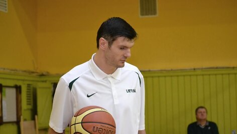 Rimvydo Samulėno ir K&scaron;i&scaron;tofo Lavrinovičiaus pamokos jauniems krep&scaron;ininkams
