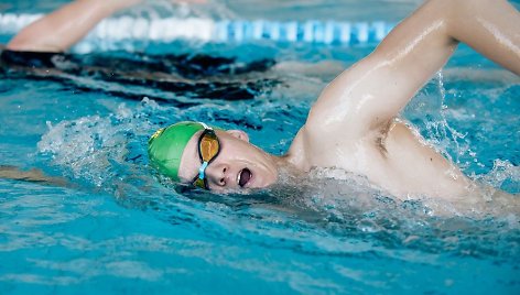 Klaipėdoje užfiksuotas 24 valandų plaukimo maratono rekordas