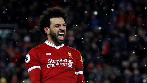 Mohomedas Salah įmu&scaron;ė keturis įvarčius