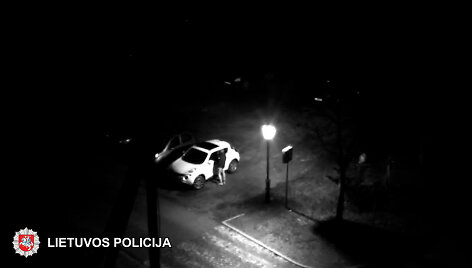 Pareigūnams operatyviai pavyko i&scaron;ai&scaron;kinti vagi&scaron;ius