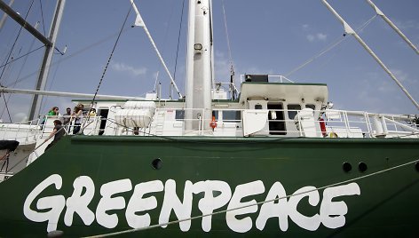 „Greenpeace“ laivas