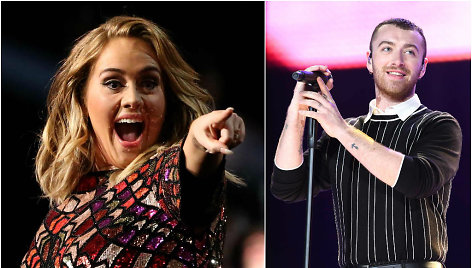 Adele ir Samas Smithas