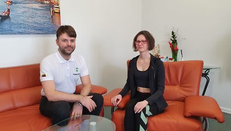 Paulius Kalvelis ir Natalia Garkava