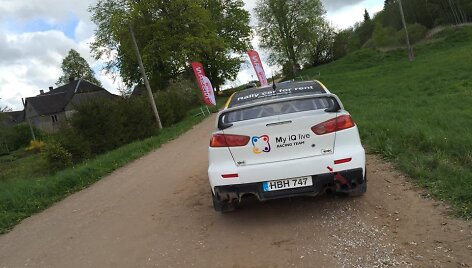 D.Janu&scaron;as ir U.&Scaron;e&scaron;kas &bdquo;Talsi&ldquo; ralyje