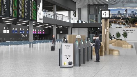 Vilniaus oro uoste planuojama moderniausia regione registruoto bagažo valdymo ir patikros sistema