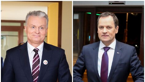 Gitanas Nausėda ir Valdemaras Toma&scaron;evskis