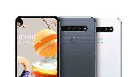 LG K61 i&scaron;manieji telefonai