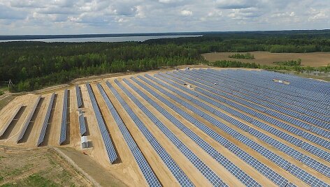 \"Modus energija\" saulės energijos parkas Baltarusijoje