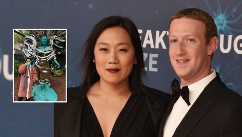 Priscilla Chan ir Markas Zuckerbergas