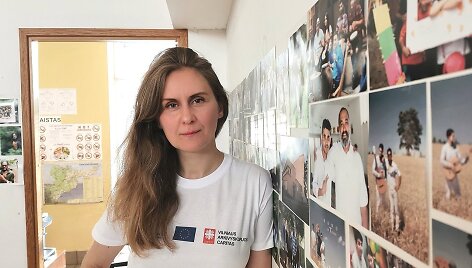 Pabradėje dirbanti Ieva Čičelytė