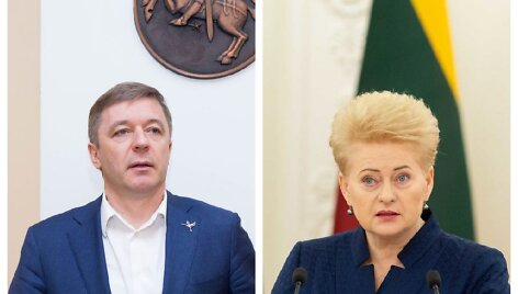 Ramūnas Karbauskis ir Dalia Grybauskaitė