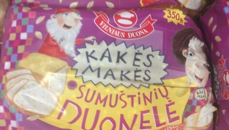 Produktai su \"Kakės Makės\" ženklu