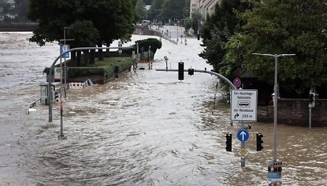 Potvynis Pietų Vokietijoje