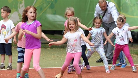 &bdquo;Prezidento taurė 2015&Prime;. Atvira vaikų treniruotė
