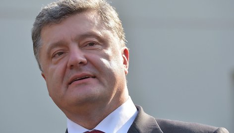 Ukrainos prezidentas Petro Porošenka