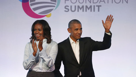 Barackas ir Michelle Obamos