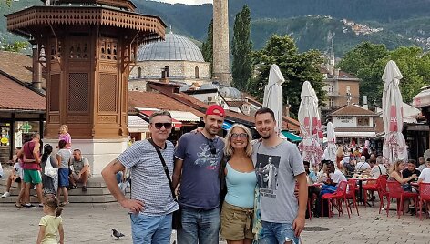 Vaik&scaron;tant po Sarajevą