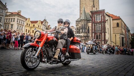 &bdquo;Harley-Davidson&ldquo; jubiliejus Prahoje